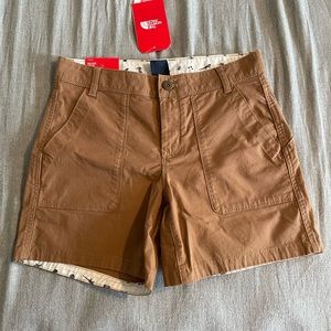The North Face Women’s khaki short, size 2
